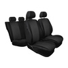 Conjunto de capas para bancos de carro Fiat Panda II Classic Hatchback, Van (2003-2012) - preto