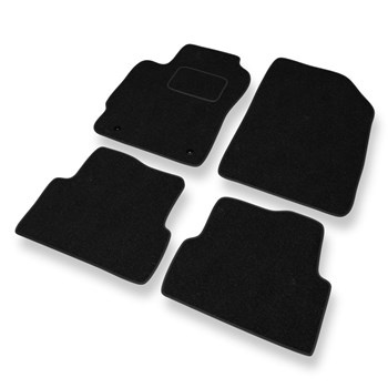 Tapetes de feltro para carros Chevrolet Aveo II T300 (2011-2020) - Tapetes para carros preta