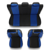 Capas de carro universais para Citroen Berlingo I, II, III (1996-....) - azul