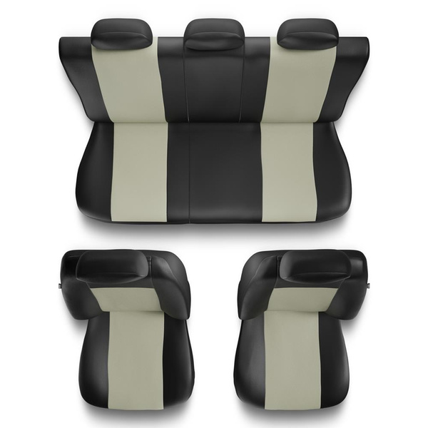 Capas de carro universais para Seat Cordoba I, II (1993-2009) - bege