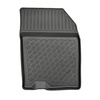 Conjunto de tapetes de bagageira e tapetes de carro feitos sob medida para Suzuki Vitara SUV (03.2015-2019) - a todos os níveis do base de arranque móvel; antes do facelift em 2019