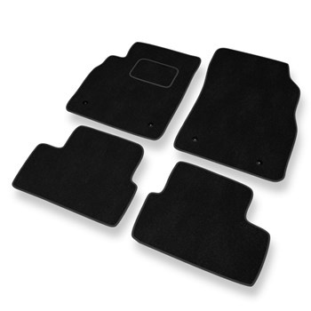 Tapetes de veludo para carros Chevrolet Cruze (2008-2016) - Tapetes para carros preta