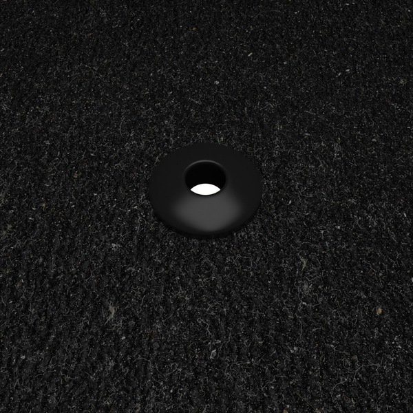 Tapetes de veludo para carros Volvo S60 I Sedan (2000-2009) - Tapetes para carros preta