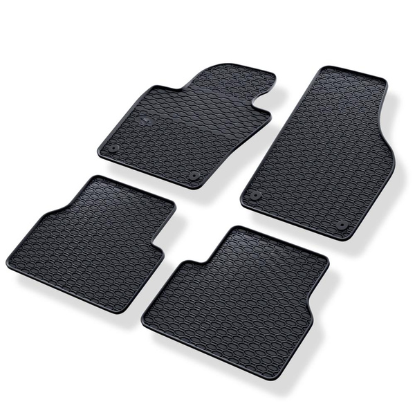 Tapetes de borracha para automóveis Volkswagen Tiguan I (2007-2015)