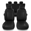 Capas de carro universais para Volkswagen Caddy I, II, III, IV (1983-2019) - Tipo 2 (preto)