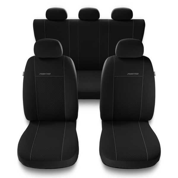 Capas de carro universais para Fiat Freemont (2011-2016) - preto