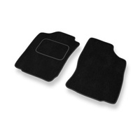 Tapetes de veludo para carros Toyota Land Cruiser J90 (3 portas) (1996-2003) - Tapetes para carros preta