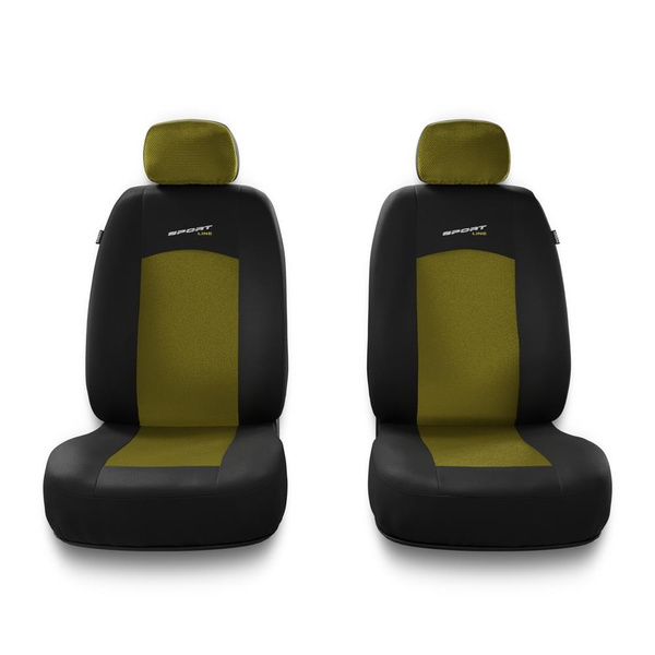 Capas de carro universais para Citroen Berlingo I, II, III (1996-....) - amarelo