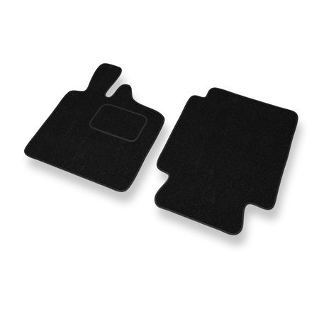 Tapetes de feltro para carros Smart ForTwo I (1998-2007) - Tapetes para carros preta