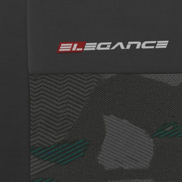 Capas de carro universais para Opel Grandland X, I, II (2017-....) - verde