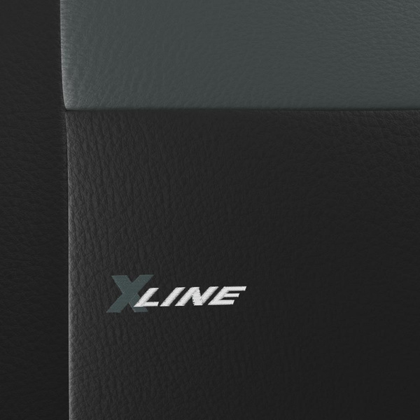 Capas de carro universais para Fiat Albea I, II (2002-2010) - cinza