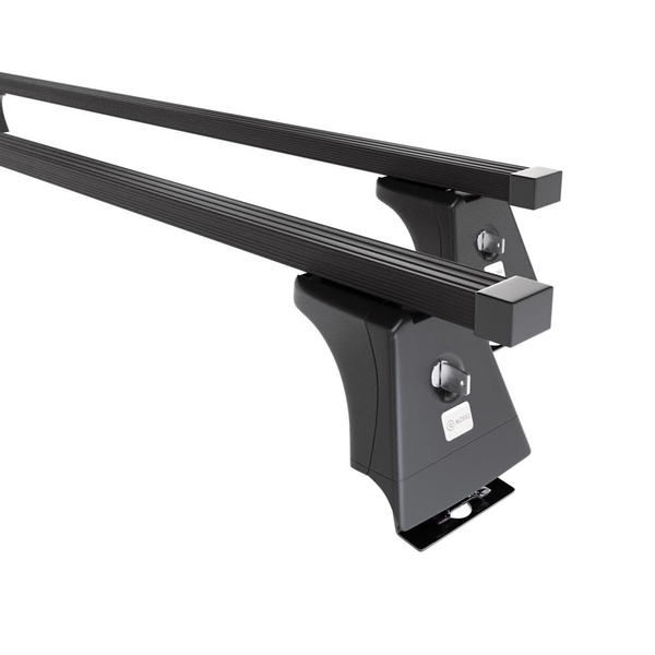 Suporte de tejadilho compatível com Peugeot Boxer Van (1996-2005) - bagageiro preto - mala de teto - rack de barras - pontos de montagem - Aço