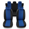 Capas de carro universais para Dacia Lodgy (2012-2019) - azul