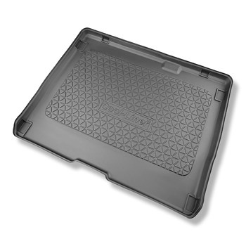 Tapete para a bagageira projetado para Renault Kangoo III Van (06.2021-....) - 5 lugares; distância entre eixos curtos