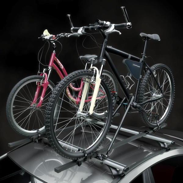 Porta-bicicletas de tejadilho feito de aço - 2xM-04