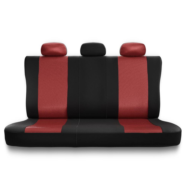 Capas de carro universais para Mercedes-Benz Classe B W245, W246, W247 (2005-....) - vermelho