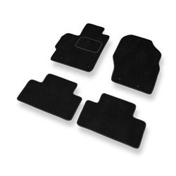 Tapetes de veludo para carros Mazda CX-7 SUV (2007-2012) - Tapetes para carros preta