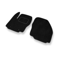 Tapetes de veludo para carros Ford S-Max I (2006-2015) - Tapetes para carros preta