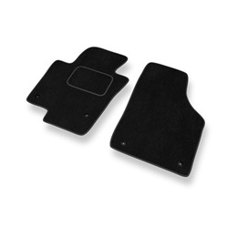 Tapetes de veludo para carros Volkswagen Tiguan SUV (2007-2016) - Tapetes para carros preta