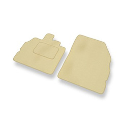 Tapetes de veludo para carros Renault Scenic III Minivan (2009-2016) - Tapetes para carros bege