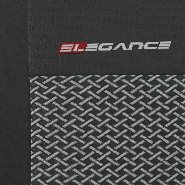 Capas de carro universais para Nissan X-Trail I, II, III, IV (2001-....) - Tipo 2 (cinza)