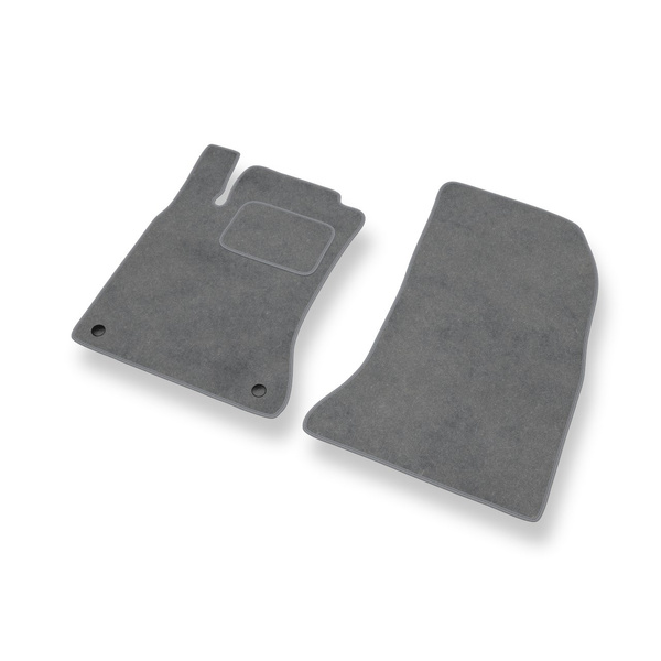 Tapetes de veludo para carros Mercedes-Benz Classe B W246 Sports Tourer (2011-2018) - Tapetes para carros cinza