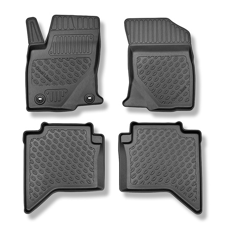 Tapetes TPE para Toyota Hilux VIII Pick-Up (12.2015-10.2022) - cabine dupla