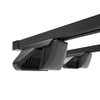Suporte de tejadilho compatível com Hyundai Tucson SUV (2018-2020) - bagageiro preto - mala de teto - rack de barras - barras integradas - Aço
