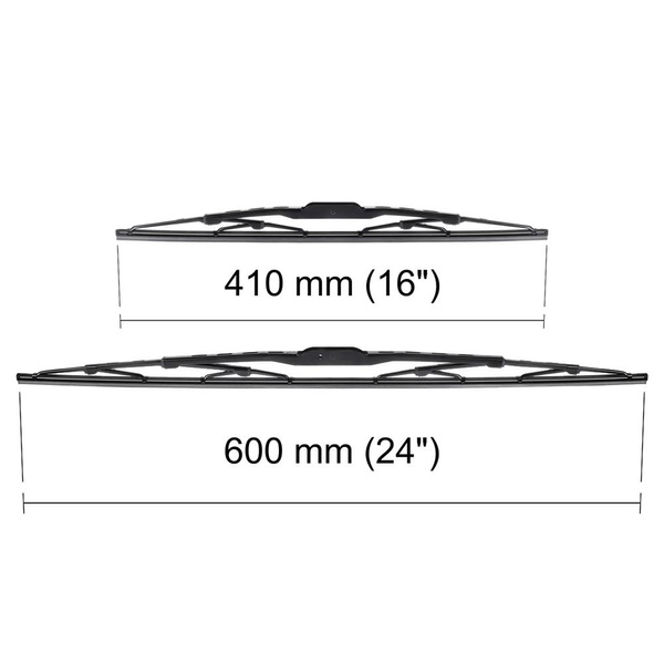 Escovas limpa-vidros para pára-brisas para Mitsubishi Lancer VIII Sedan, Sportback (03.2007-2017) - standard