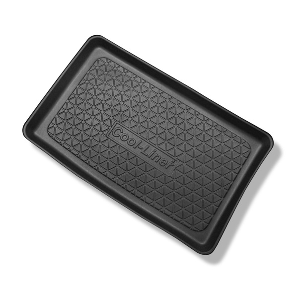 Tapete para a bagageira projetado para Mercedes-Benz Classe B W246 Sports Tourer (10.2011-12.2018) - parte inferior do porta-malas; com variobox; comprimento do tapete 68 cm