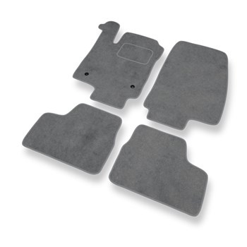 Tapetes de veludo para carros Opel Astra G (1998-2009) - Tapetes para carros cinza