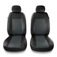 Capas de carro universais para Dacia Sandero I, II (2008-2019) - cinza