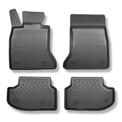 Tapetes TPE para BMW Série 5 F11 Touring (12.2015-10.2022) - sem X-drive; espaçamento das guias dos assentos dianteiros (traseira) 365mm