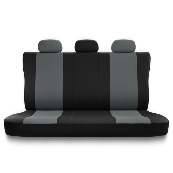 Capas de carro universais para Volkswagen Golf III, IV, V, VI, VII, VIII (1991-....) - cinza claro