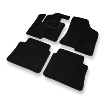 Tapetes de veludo para carros Hyundai Santa Fe II SUV (2006-2012) - Tapetes para