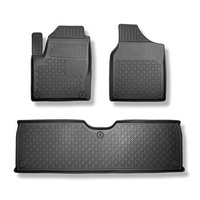 Tapetes TPE para Seat Alhambra I Van (12.2015-10.2022) - 5 ou 7 lugares; sem terceira fileira