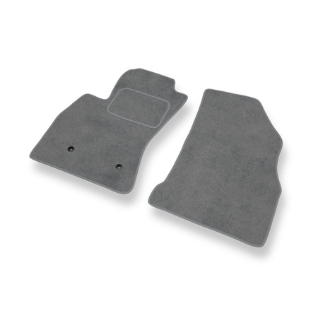 Tapetes de veludo para carros Opel Combo D (2011-2018) - Tapetes para carros cinza