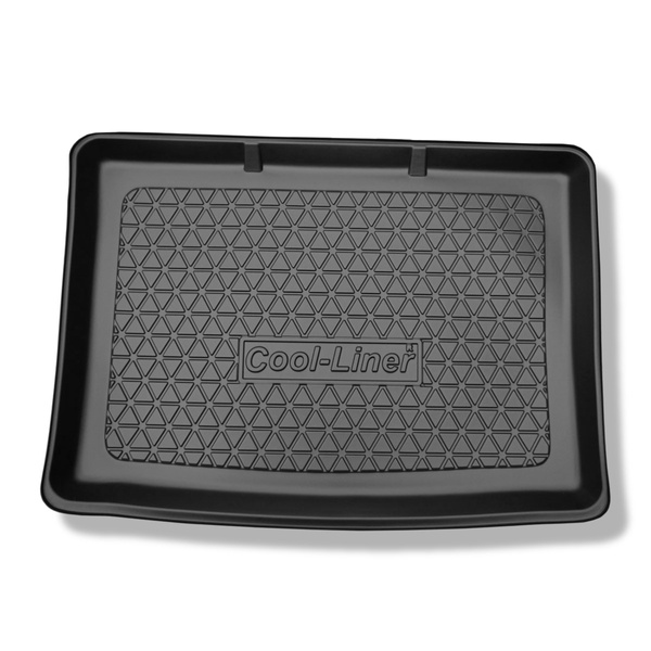 Tapete para a bagageira projetado para Mercedes-Benz Classe B W246 Sports Tourer (10.2011-12.2018) - parte inferior do porta-malas; sem vario box (sem EASY VARIO PLUS SYSTEM)