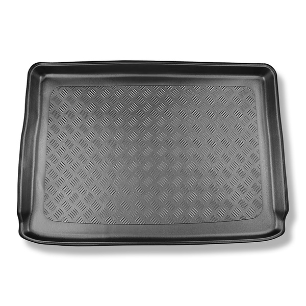 Tapete para a bagageira projetado para Suzuki Vitara SUV (01.2020-....) - parte superior do porta-malas; base móvel na posição mais alta; para versões Full Hybrid e Mild Hybrid