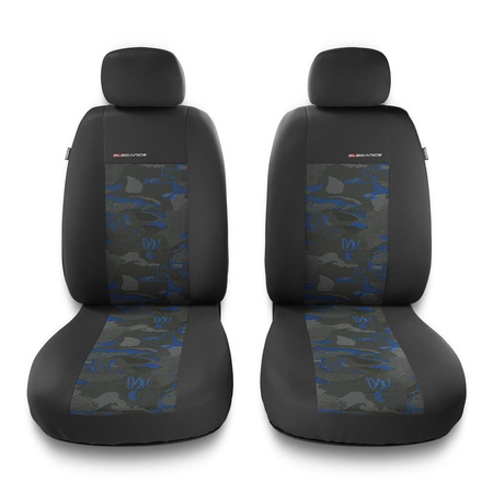 Capas de carro universais para Dacia Dokker (2012-2019) - azul