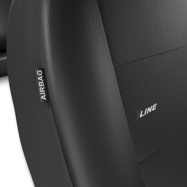 Capas de carro universais para Volkswagen Vento (1991-1998) - preto