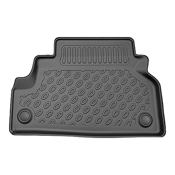 Conjunto de tapetes de bagageira e tapetes de carro feitos sob medida para Hyundai Kauai II SUV (04.2023-....) - parte superior do porta-malas; base móvel na posição mais alta; com e sem subwoofer
