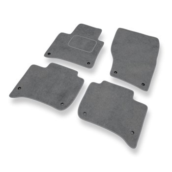 Tapetes de veludo para carros Volkswagen Touareg II SUV (2010-2018) - Tapetes pa