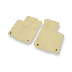 Tapetes de veludo para carros Volkswagen Golf IV Hatchback, Convertível, Variant (1997-2006) - Tapetes para carros bege