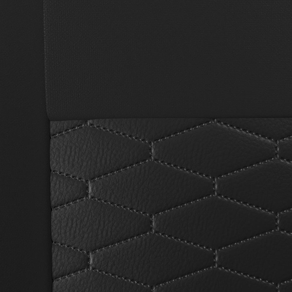 Capas de carro universais para Volkswagen Tiguan I, II, III (2007-....) - Tipo 3 (preto)