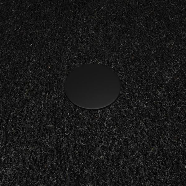 Tapetes de veludo para carros Nissan Qashqai II Crossover (2013-2021) - Tapetes para carros preta