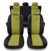 Capas de carro universais para Dacia Sandero I, II (2008-2019) - amarelo