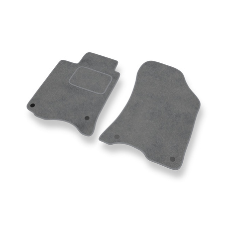 Tapetes de veludo para carros Renault Laguna II (2000-2007) - Tapetes para carros cinza