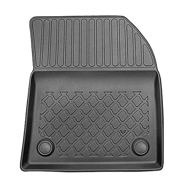 Conjunto de tapetes de bagageira e tapetes de carro feitos sob medida para Peugeot 3008 II SUV (11.2016-11.2023) - parte inferior do porta-malas com preparação sob a base móvel do porta-malas; sob / sem base móvel de porta-malas (Flex door); não para a ve