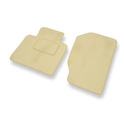 Tapetes de veludo para carros Honda S2000 Roadster (1999-2009) - Tapetes para carros bege